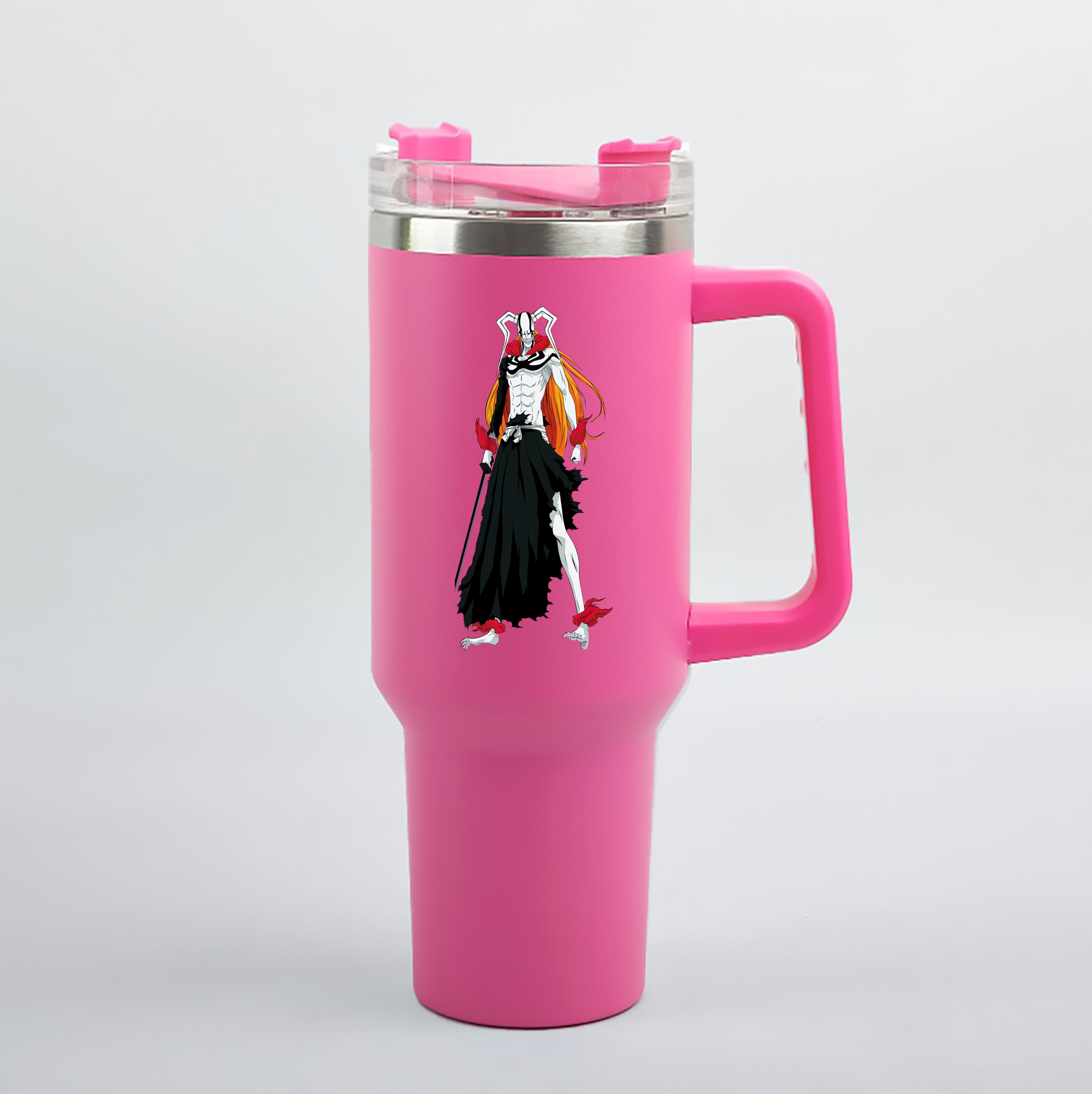 （画像用） ブリーチ 黒崎一護（くろさき いちご）BLEACH Kurosaki Ichigo 1200mL車用タンブラー（カラープリント）